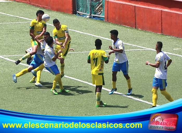 De poco le sirvió el gol olímpico de Sabaneta ante Leones F.C.