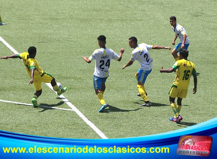 De poco le sirvió el gol olímpico de Sabaneta ante Leones F.C.