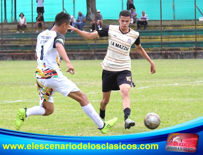 Ditaires F.C y La Mazzia empataron en un agitado juego en la Sub 18 A