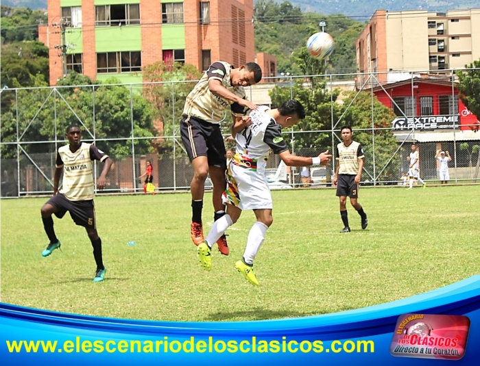 Ditaires F.C y La Mazzia empataron en un agitado juego en la Sub 18 A