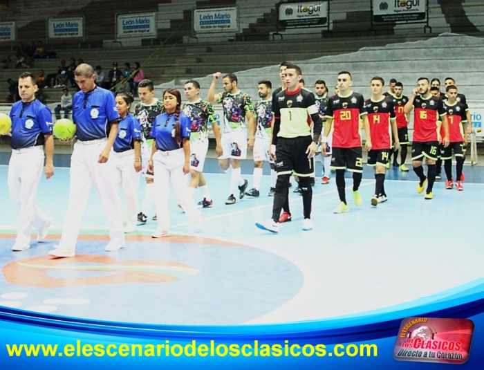 Itagüí Futsal Club y Academia Antioqueña no se hicieron daño