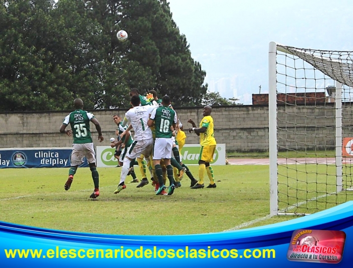 Itagüí Leones y Deportivo Cali dividieron honores