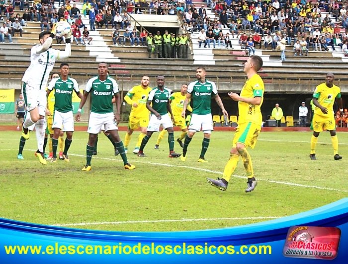 Itagüí Leones y Deportivo Cali dividieron honores