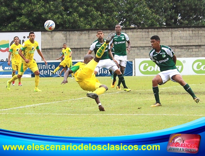 Itagüí Leones y Deportivo Cali dividieron honores