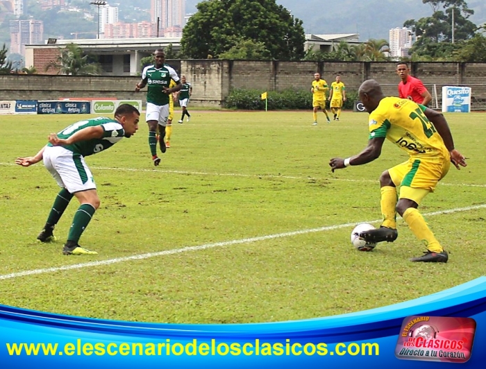 Itagüí Leones y Deportivo Cali dividieron honores