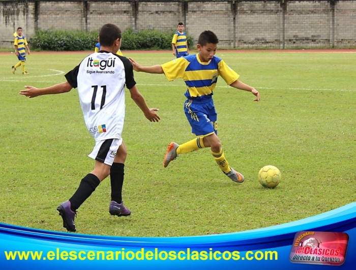 Inauguración de la Copa Gatorade en Itagüí, espectáculo de colorido deportivo