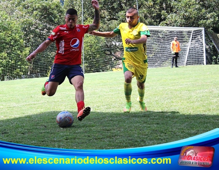 Primera A: Leones F.C. derrotó al DIM en el último minuto