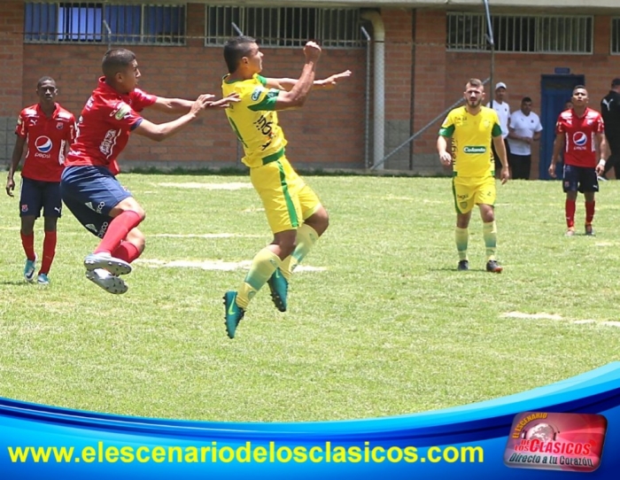 Primera A: Leones F.C. derrotó al DIM en el último minuto