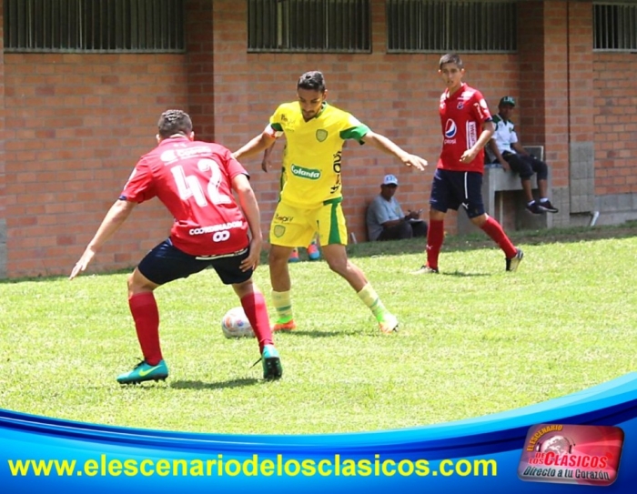 Primera A: Leones F.C. derrotó al DIM en el último minuto