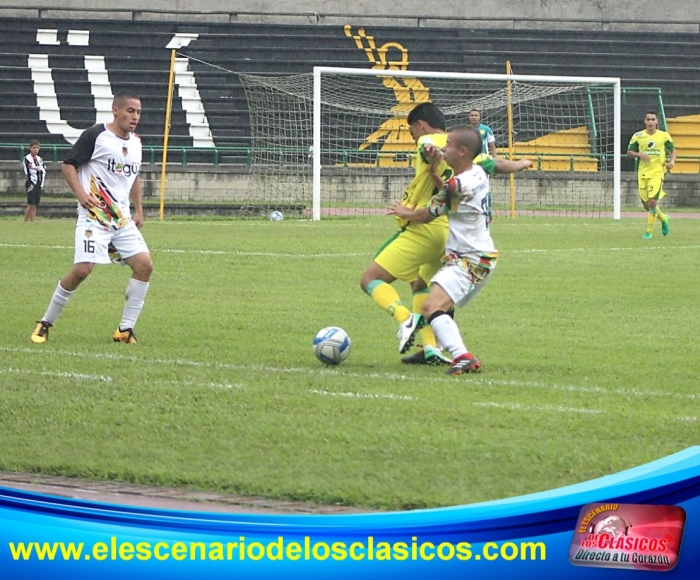 En tablas clásico Itagüiseño de la Primera A