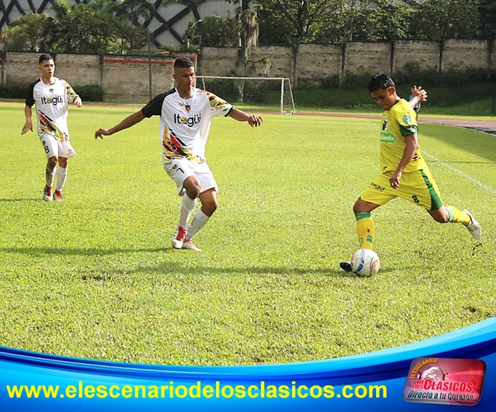 En tablas clásico Itagüiseño de la Primera A