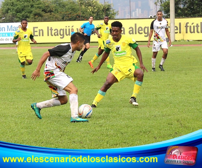 En tablas clásico Itagüiseño de la Primera A