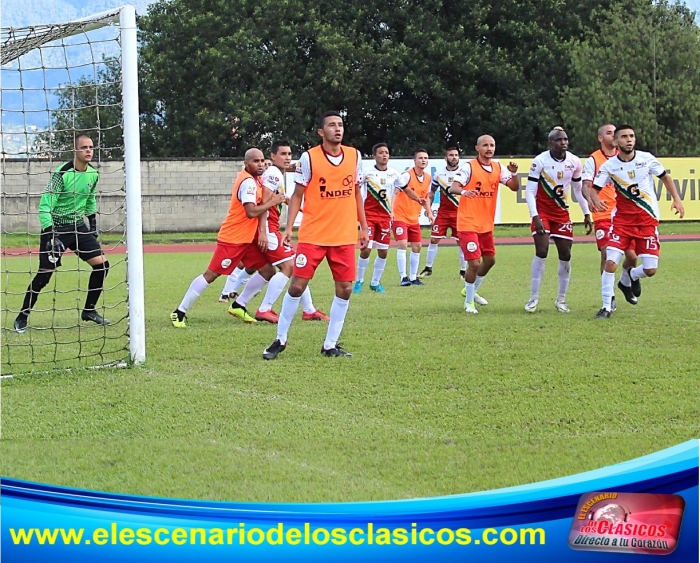 Itagüí y Caldas empataron en la ida de la final Intermunicipal