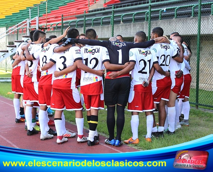 Itagüí y Caldas empataron en la ida de la final Intermunicipal