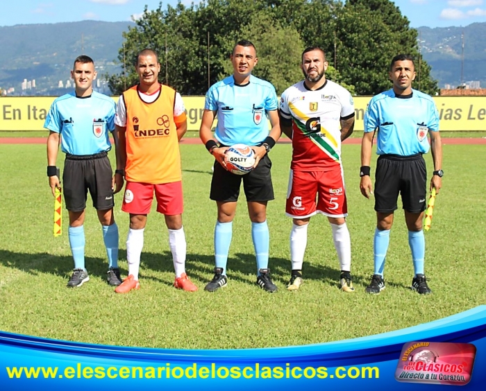 Itagüí y Caldas empataron en la ida de la final Intermunicipal