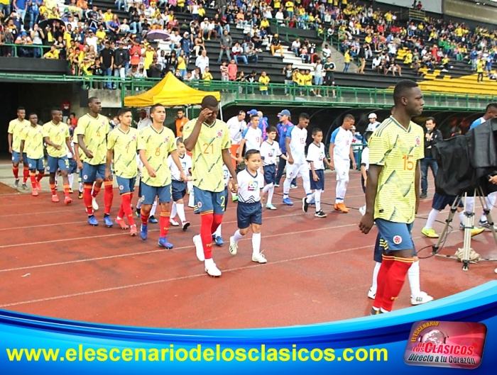 Empate en el primer Round entre Colombia y Panamá Sub 20