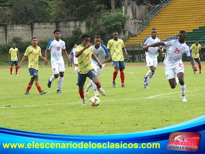 Empate en el primer Round entre Colombia y Panamá Sub 20