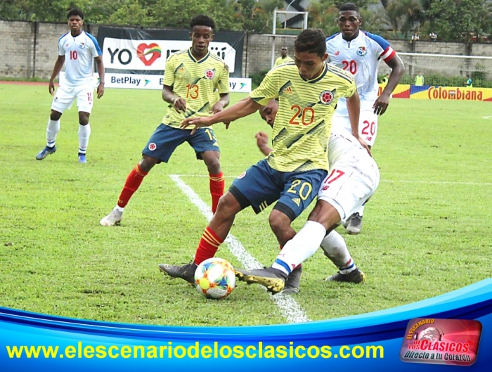 Empate en el primer Round entre Colombia y Panamá Sub 20