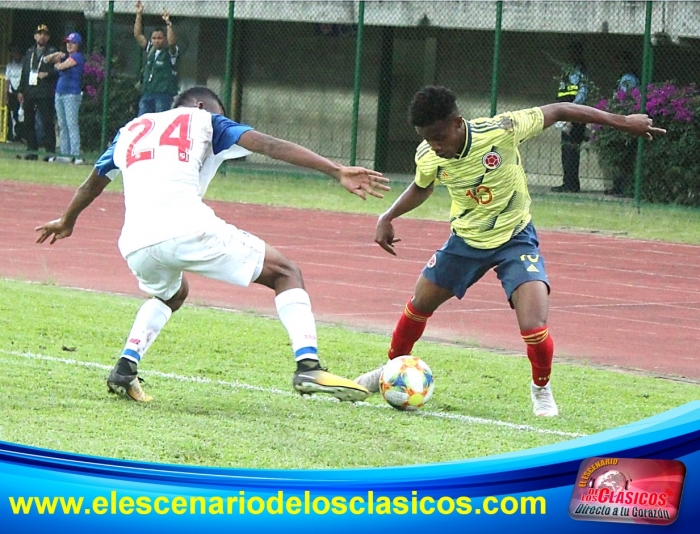 Empate en el primer Round entre Colombia y Panamá Sub 20