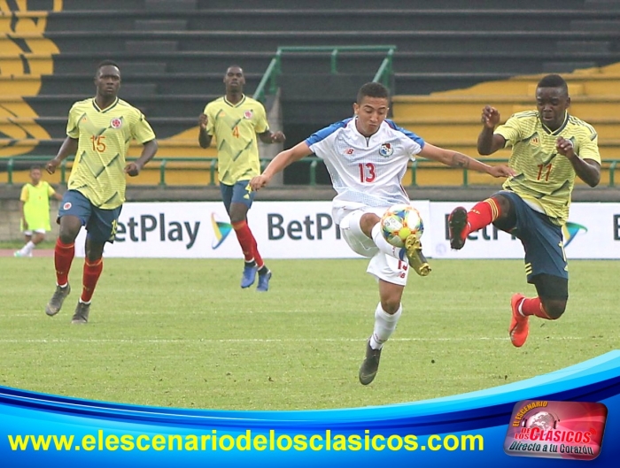 Empate en el primer Round entre Colombia y Panamá Sub 20