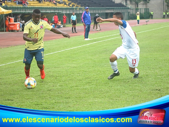 Empate en el primer Round entre Colombia y Panamá Sub 20