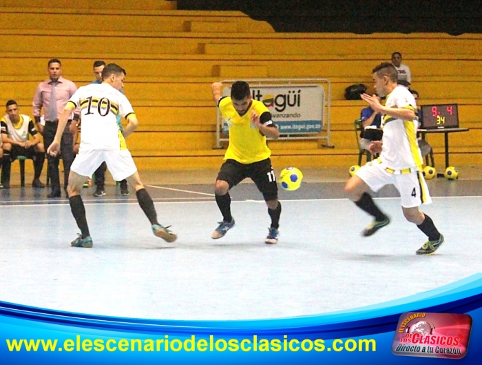 Copa Élite de Futsalón: Itagüí triunfo agónico para seguir de líder