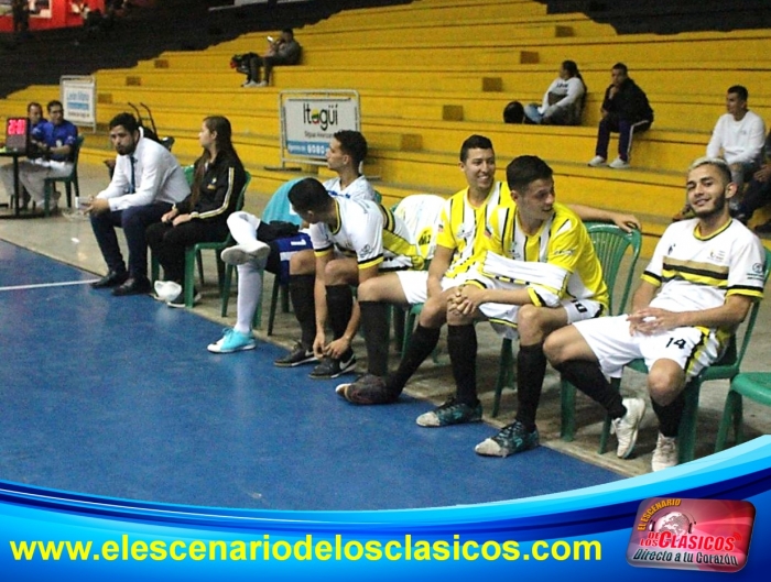 Copa Élite de Futsalón: Itagüí triunfo agónico para seguir de líder