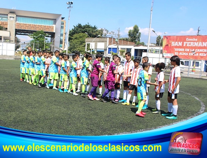 Baby Fútbol en Itagüí, 2ª fecha se dejó venir con goleadas