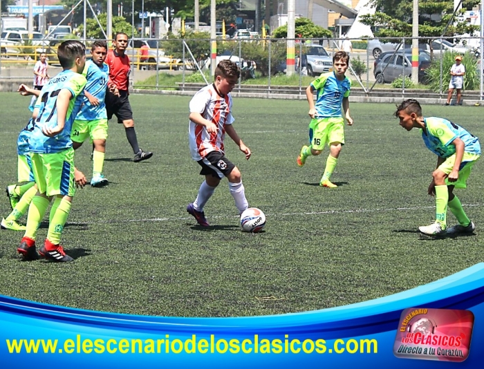 Baby Fútbol en Itagüí, 2ª fecha se dejó venir con goleadas