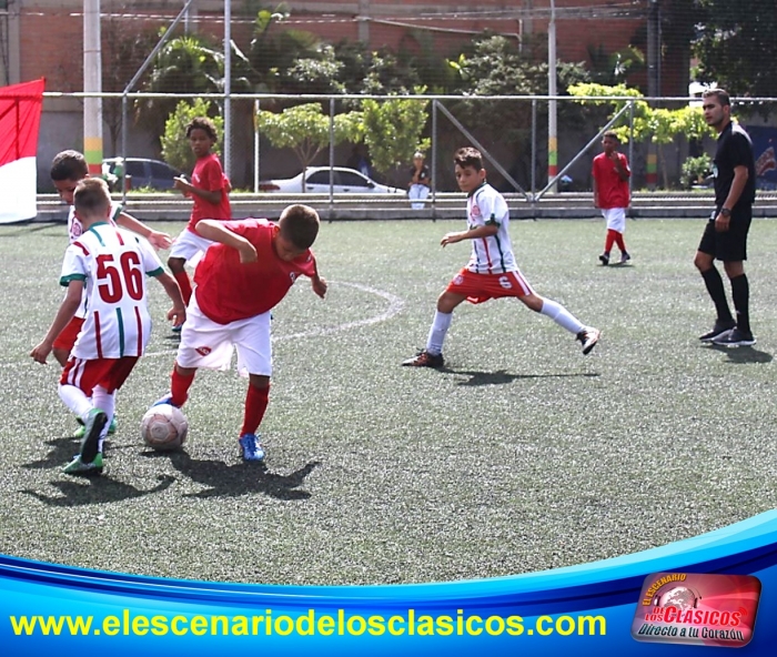 Baby Fútbol en Itagüí: En tablas el clásico del Grupo B