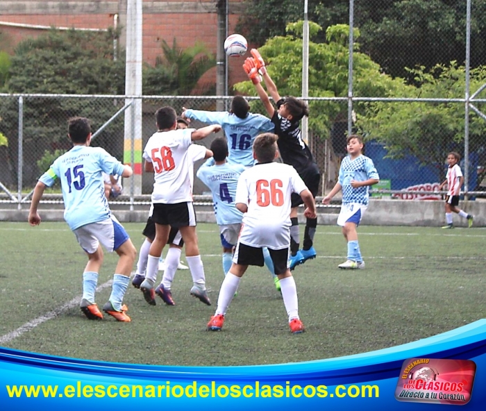 Baby Fútbol en Itagüí: En tablas el clásico del Grupo B