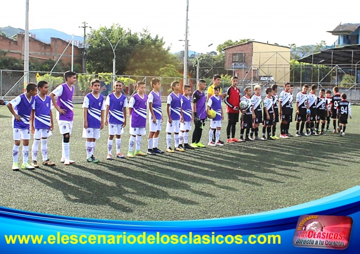 Baby Fútbol en Itagüí: En tablas el clásico del Grupo B