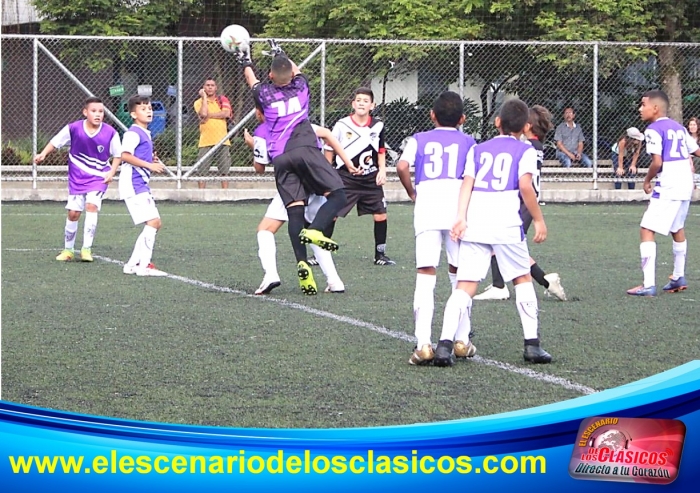 Baby Fútbol en Itagüí: En tablas el clásico del Grupo B