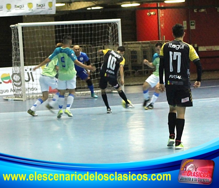 Liga Nacional Futsal: Lo que inicio confuso, terminó cómodo para Itagüí