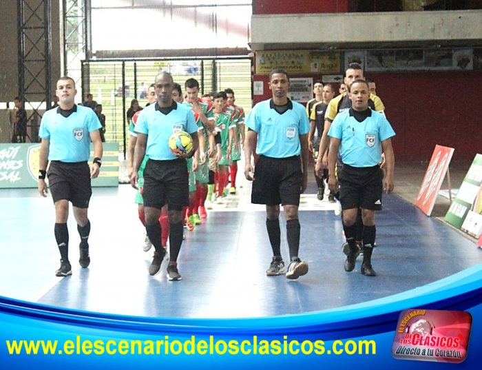 Itagüí Leones futsal, victoria sencilla y contundente