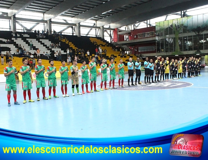 Itagüí Leones futsal, victoria sencilla y contundente