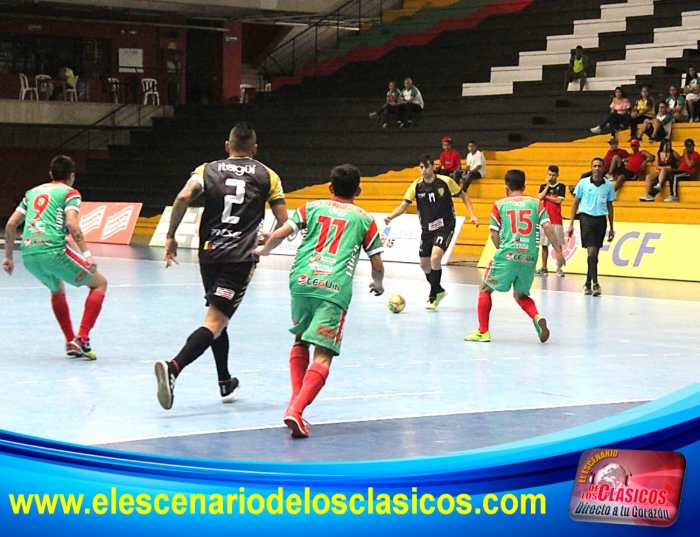 Itagüí Leones futsal, victoria sencilla y contundente