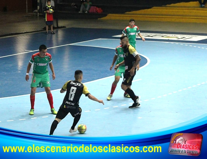 Itagüí Leones futsal, victoria sencilla y contundente