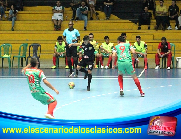 Itagüí Leones futsal, victoria sencilla y contundente