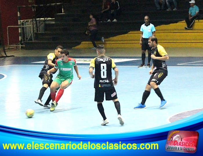 Itagüí Leones futsal, victoria sencilla y contundente