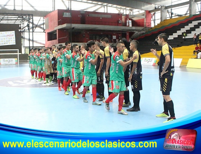 Itagüí Leones futsal, victoria sencilla y contundente