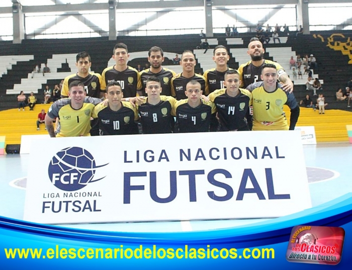 Itagüí Leones futsal, victoria sencilla y contundente