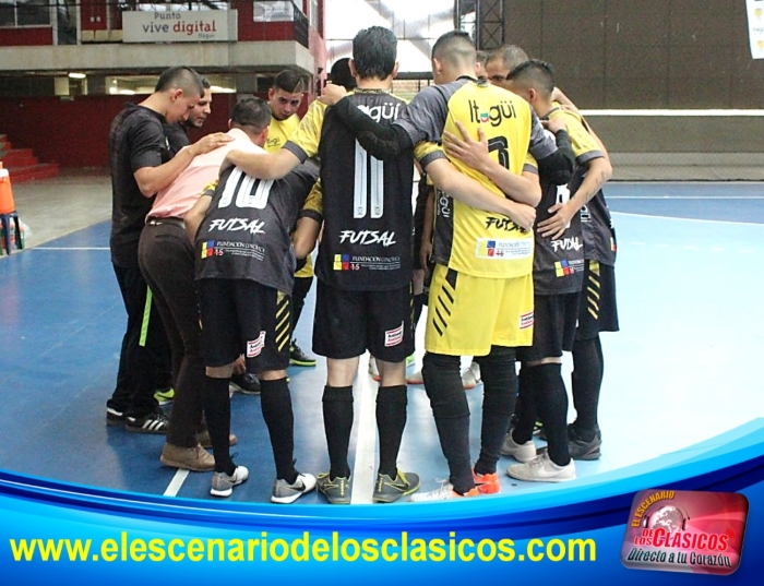 Itagüí Leones futsal, victoria sencilla y contundente