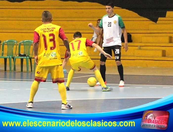 Sin despeinarse Itagüí Leones goleó a Alianza Tolima en Futsal