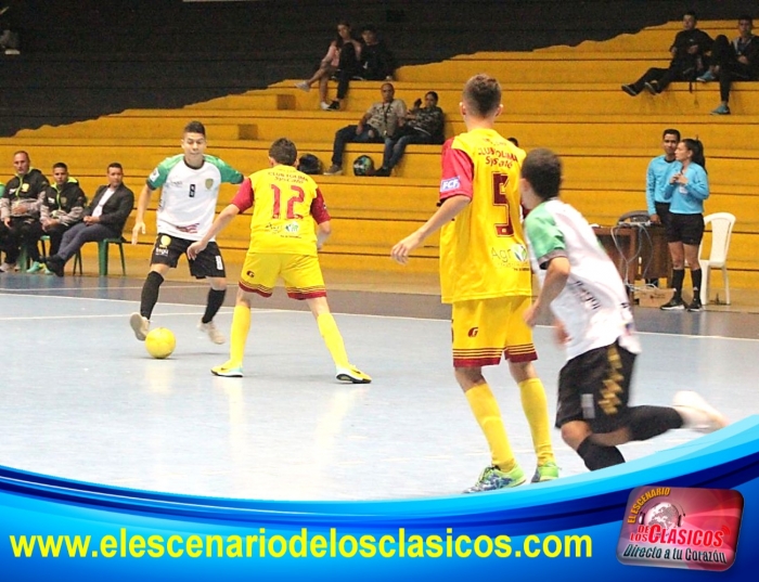 Sin despeinarse Itagüí Leones goleó a Alianza Tolima en Futsal