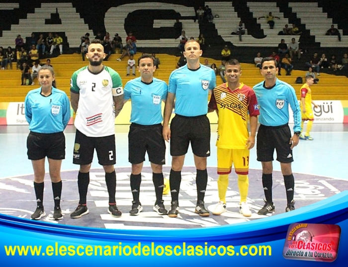 Sin despeinarse Itagüí Leones goleó a Alianza Tolima en Futsal