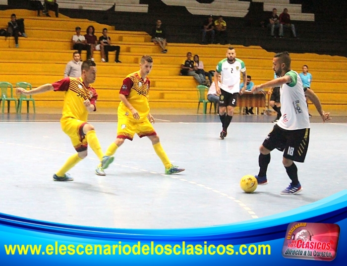 Sin despeinarse Itagüí Leones goleó a Alianza Tolima en Futsal