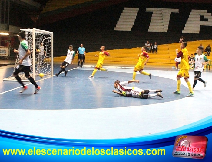 Sin despeinarse Itagüí Leones goleó a Alianza Tolima en Futsal