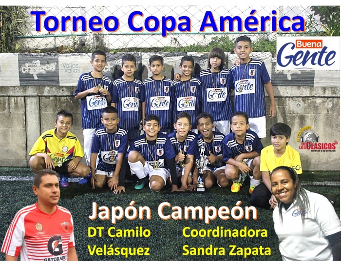 Japón se quedó con el Torneo de Fútbol Buena Gente