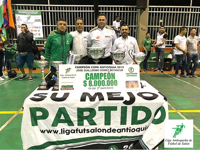 Medellín Futsal se quedó con la Copa Antioquia Élite de Futsalón